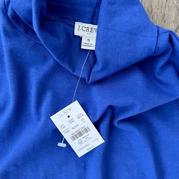 J. Crew Factory Turtleneck Long Sleeve Tee - Picture 2 of 4